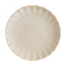 East - Sand - Coupe Scalloped Plate - 30 cm (12) - SANEAT30DZ