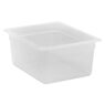 Polypropylene GN 1/2 Food Pan – Translucent – 150 mm – 8.9 L