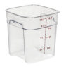 Square Polycarbonate Storage Container – Clear – 8 L
